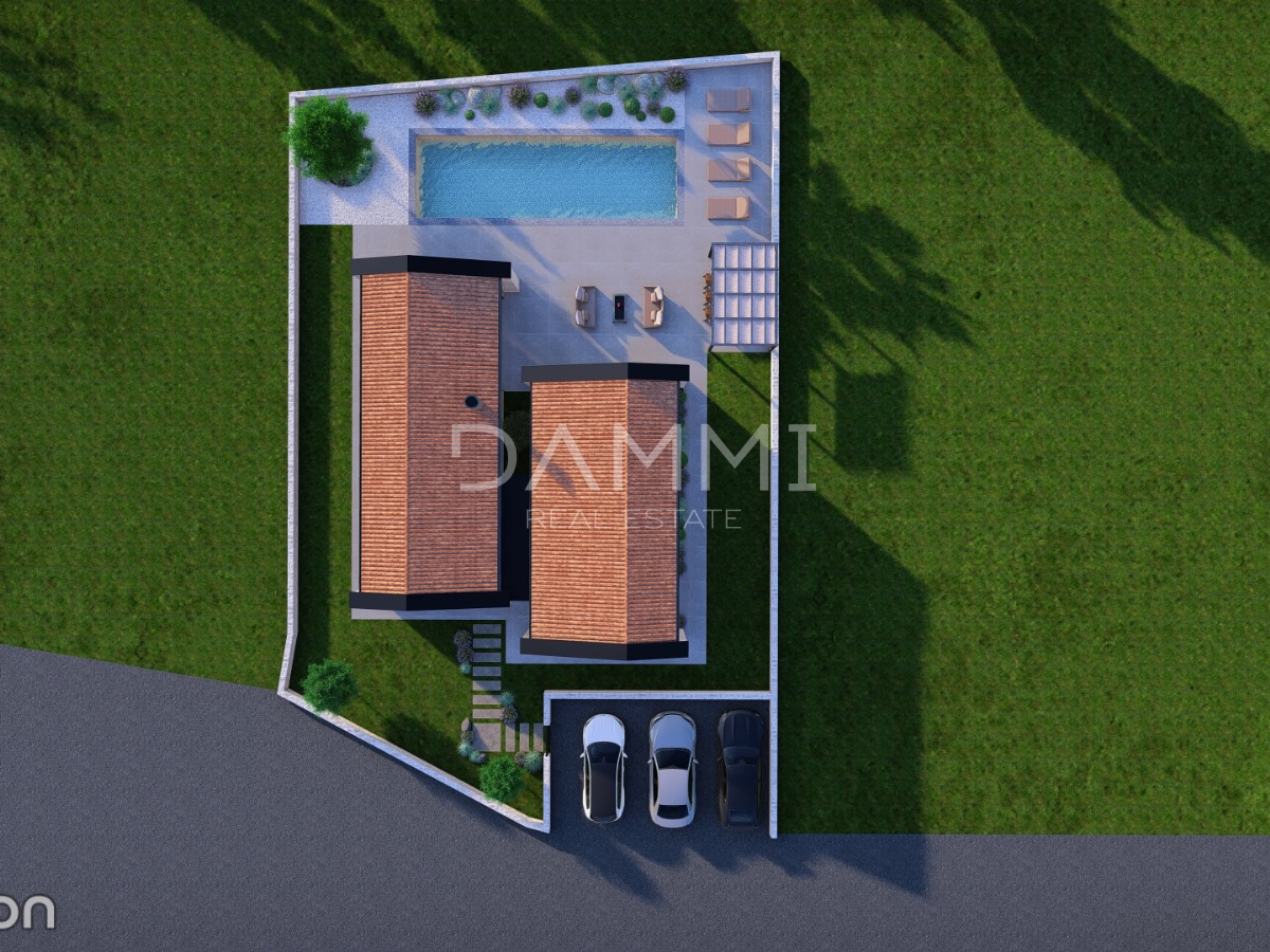 ISTRIA, ŽMINJ - DESIGNER MODERN HOUSE WITH SWIMMING POOL